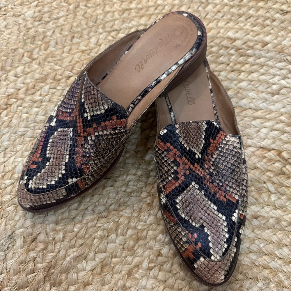 Madewell slide loafers
